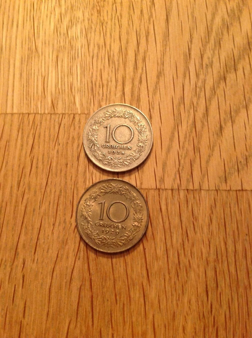 Tutti le monete: Deux pièces10  Grochen SS+ - SUP – Usato da Villars-sur-Glâne venduto da Graca03