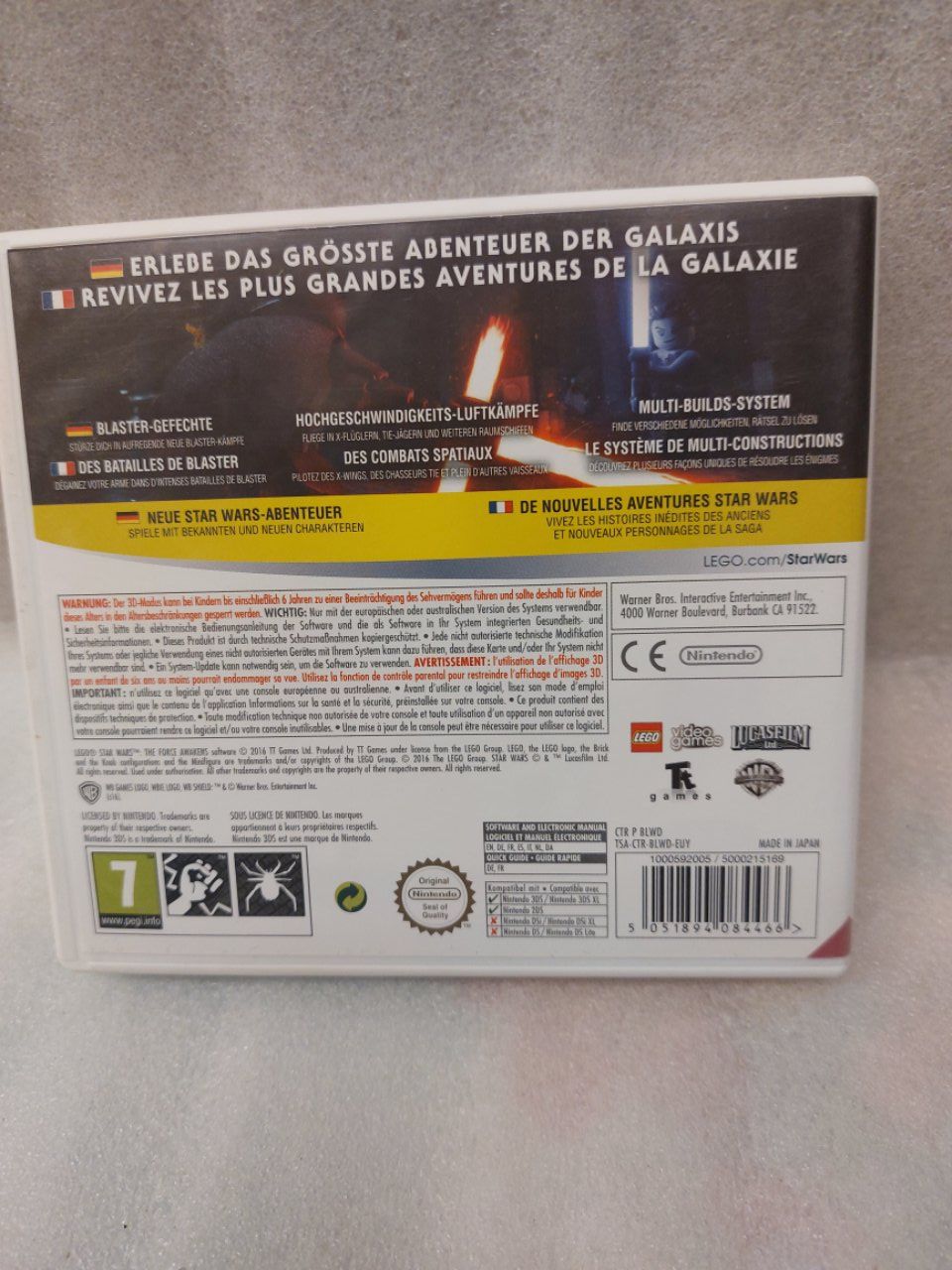 Nintendo Jeux: LEGO Star Wars: The Force Awakens - 3DS Nintendo – D'occasion à Pambio Noranco par Pol69 1