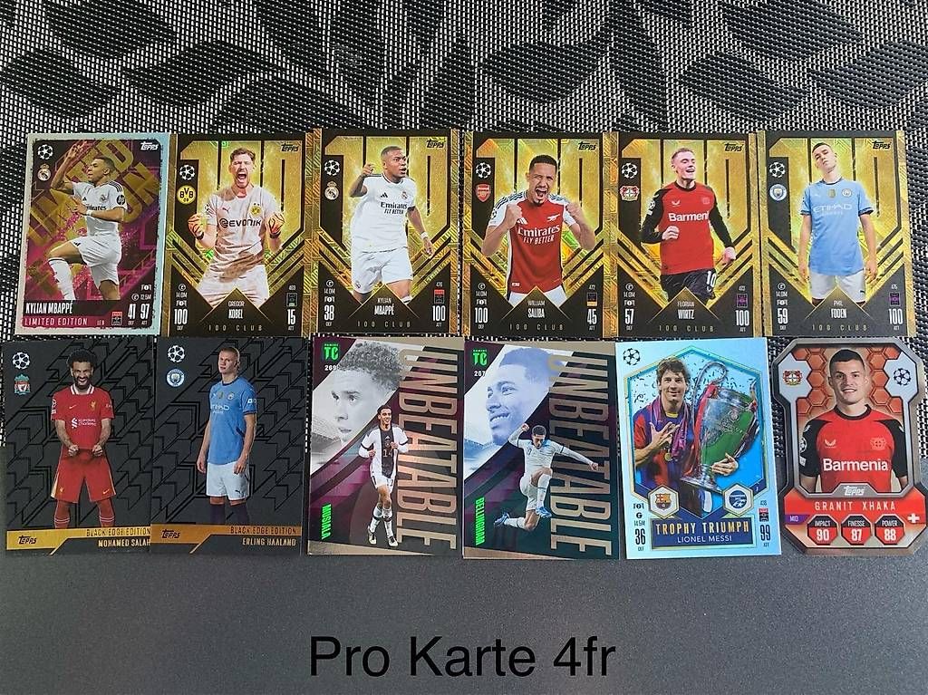 Carte collezionabili: Fussballsammelkarten Topps&top class – Usato da Ilanz venduto da nvi_9r69