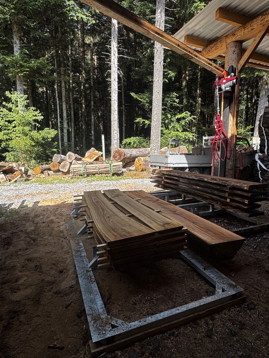 Articoli in legno: Schweizer Edelkastanien Bohlen – Nuovo (secondo la descrizione) da Horn venduto da joe_mb2d 4