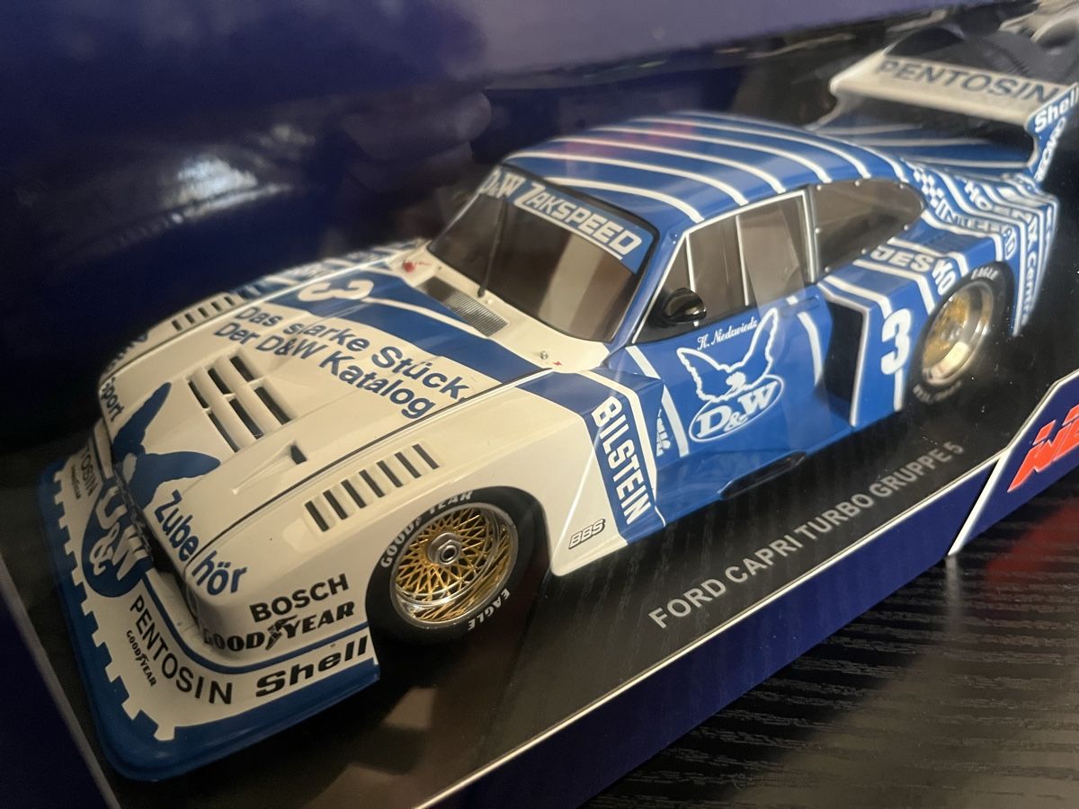 Ford Modellini d'auto: Ford Capri Gr.5.  1:18 – Nuovo e nell'imballaggio originale da Rümlang venduto da Papamoll4