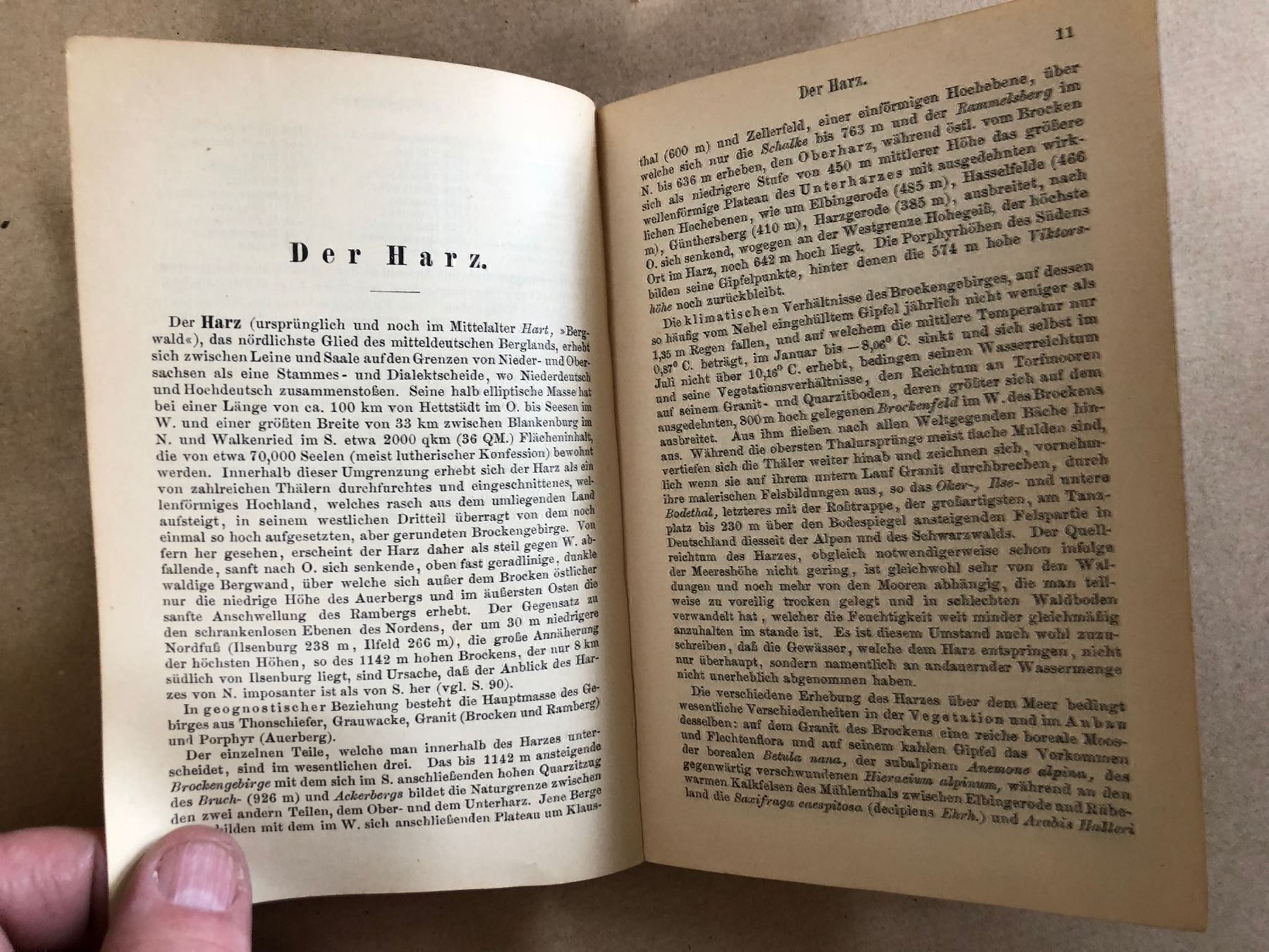 Libri: Meyers Reisebücher: Der Harz 1884 – Usato da Zürich venduto da allp 5