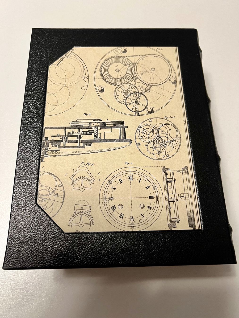 Orologi: LOUIS MOINET Black leather “bookshelf” watch box & outerbox – Nuovo (secondo la descrizione) da Mont-sur-Lausanne venduto da vmi_ym5l 9