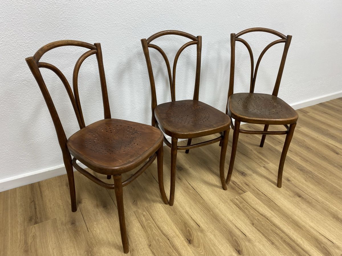 Sedie: Dreierset Kohn Bistrostühle – Usato da Basel venduto da MoebelSackmann