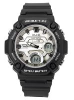 ⌚ Herrenuhr ®CASIO Analog Digital World Time 10 ATM NEU