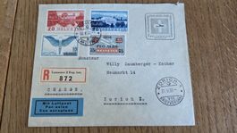 1938 Pro Aero Flug Einschreiben
