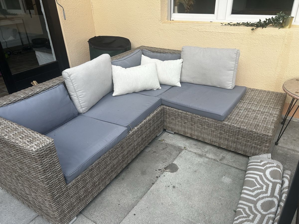 Sessel: Garten Lounge Set Polyrattan  – Gebraucht aus Altenrhein von klaudijac