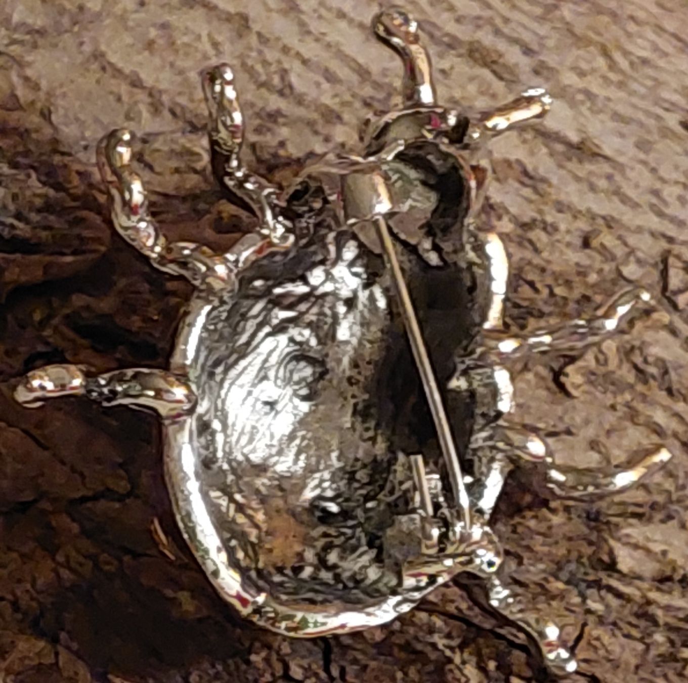Broschen & Nadeln: Glücksbringer-Brosche Marienkäfer mit Strass – Neu (gemäss Beschreibung) aus Oberwil BL von Hunajakakku 6