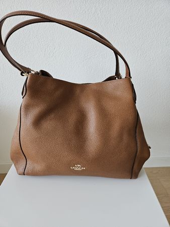 Coach Handtasche, cognacfarbig