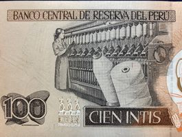 Peru 1987 - 100 Intis UNC - Weberin