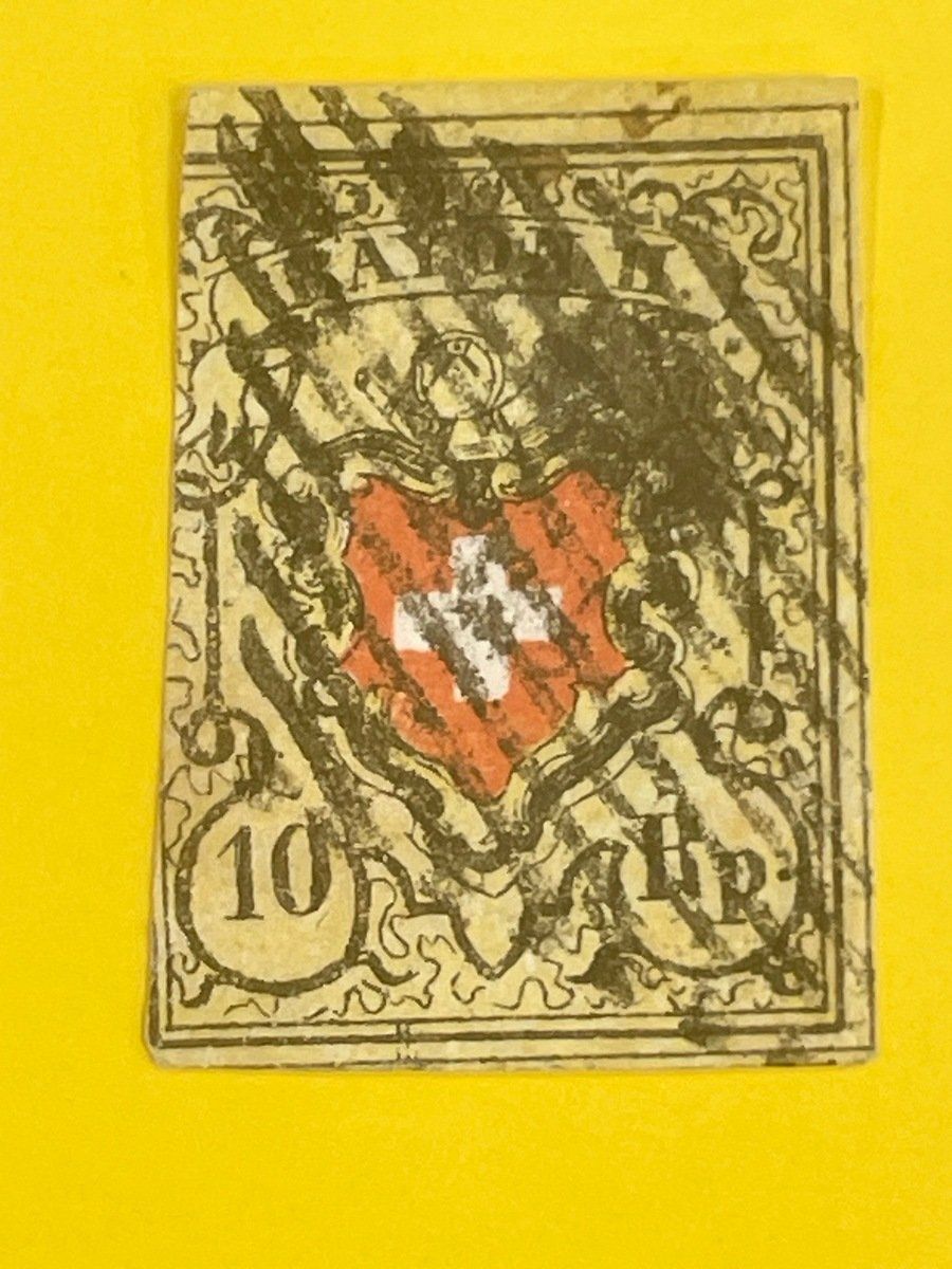 Alle Briefmarken: Kleinlot mit 4 Strubeli und eine Rayon – Gebraucht aus Sirnach von Melisangi 7