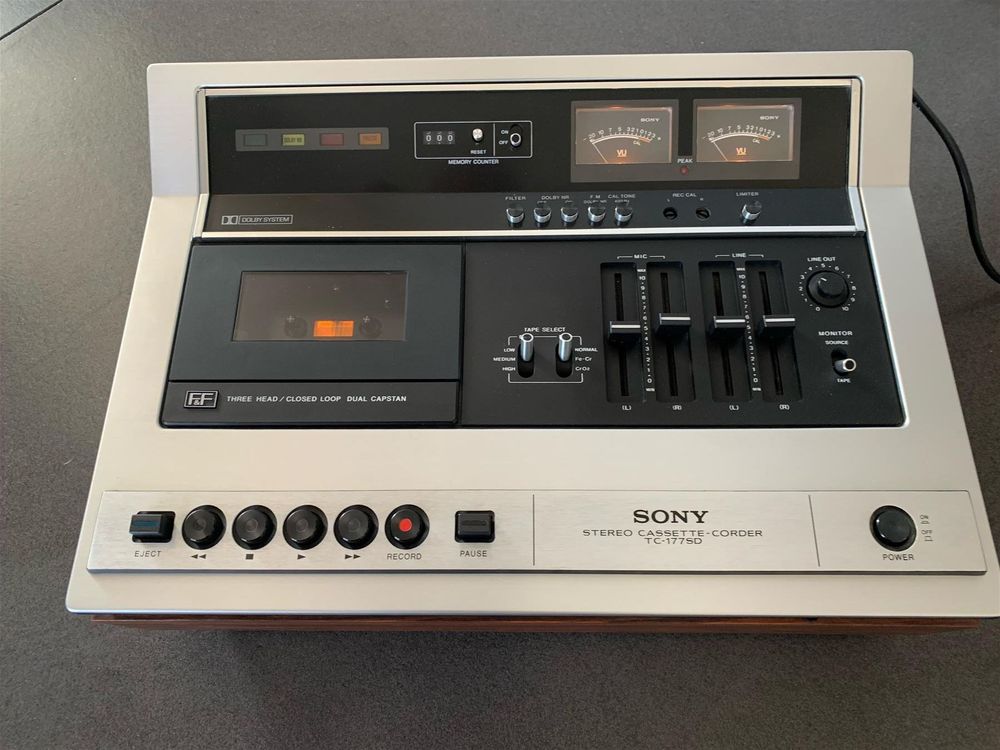 SONY Stereo Cassette Corder TC-177SD | Kaufen Auf Ricardo