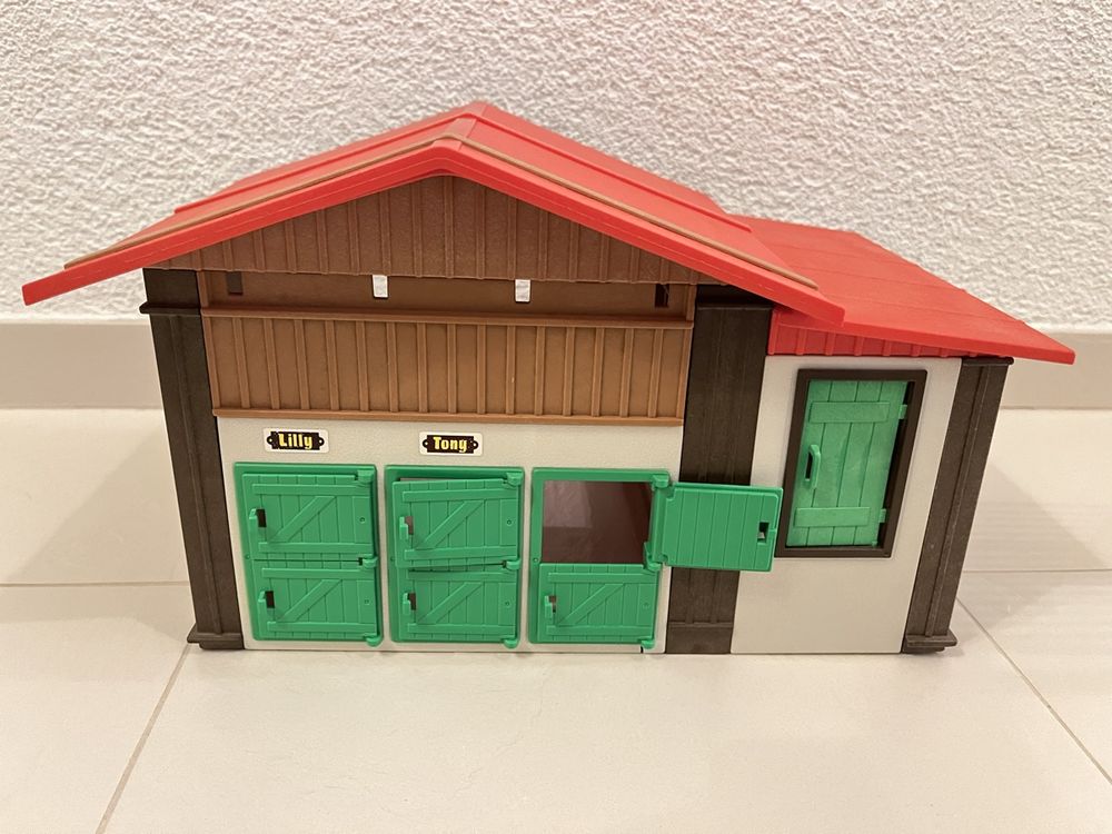 Playmobil, alter Reiterhof mit vielen Pferden und Ponys | Kaufen auf