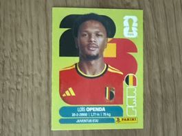 Panini FIFA World Cup 2026 Sticker Lois Openda BEL 19