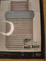 New Marc O'Polo bed linen 100% cotton blue/red stripes