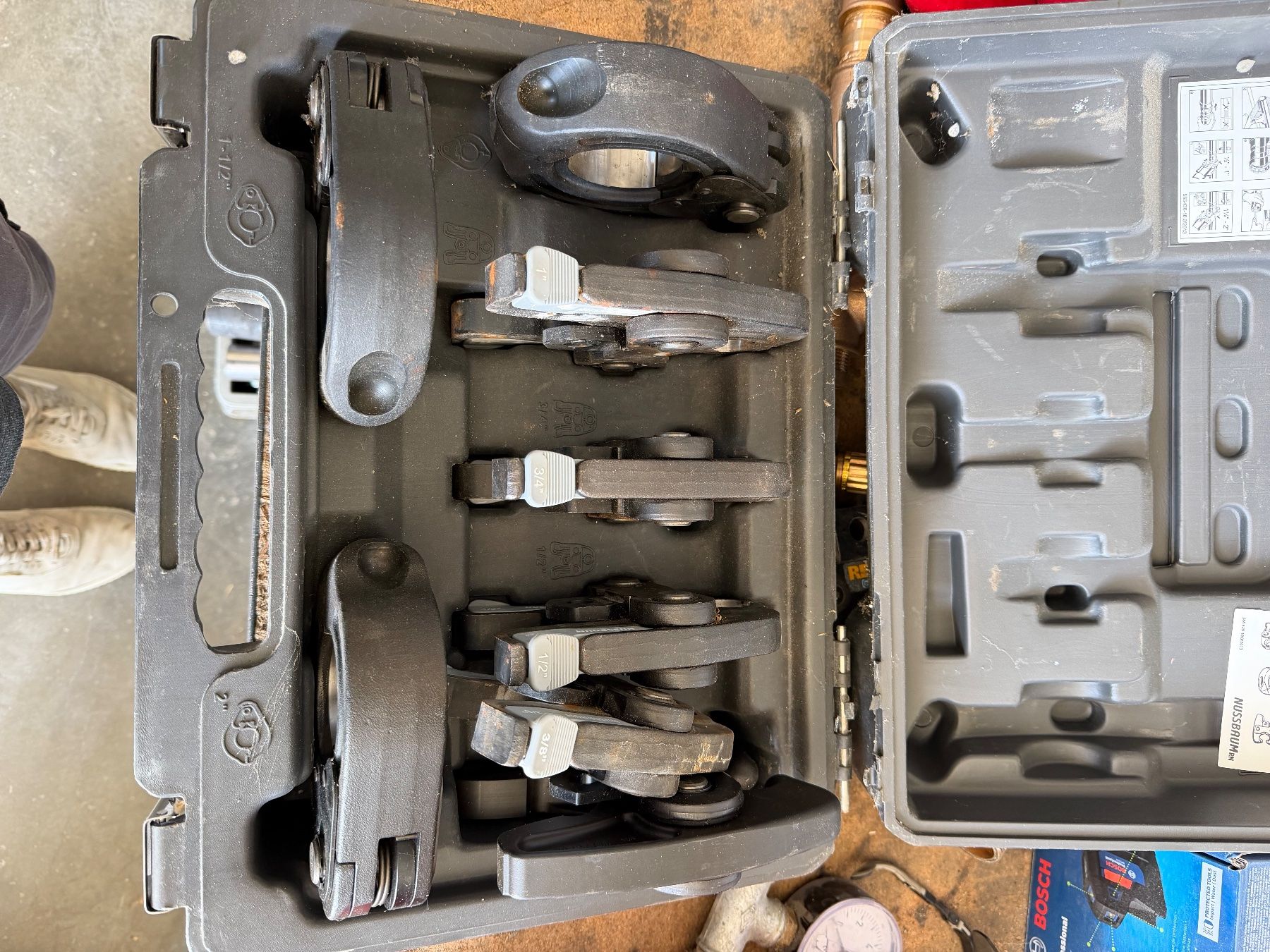 Alle Werkzeuge: Caisse Optifitt Nussbaum 3/8" à 2" – Gebraucht aus Estavayer-le-Lac von dbc_5h6t