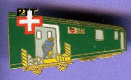 PTT   SBB-Postwagen