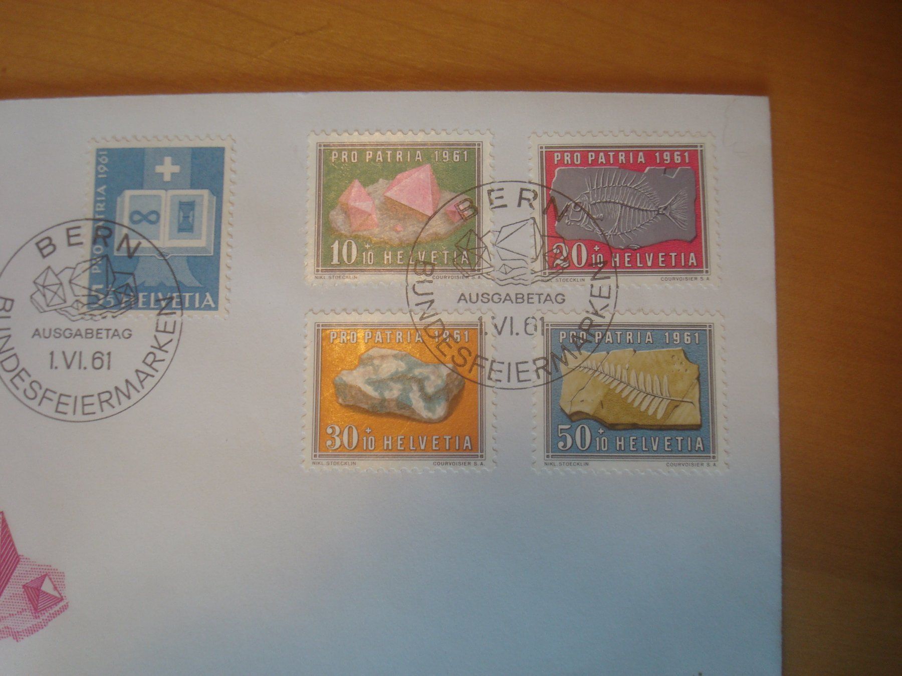 Alle Briefmarken: PP 1961 FDC schöner Beleg‪ – Gebraucht aus Gordola von Polentaefung 1
