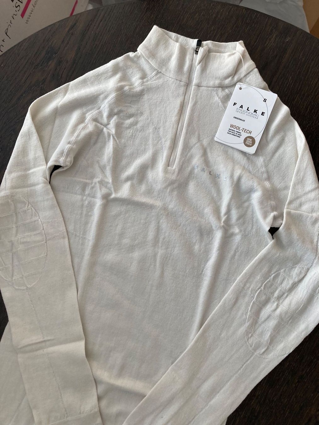 Falke Sonstige Unterwäsche: Falke Wool-Tech Underwear Pullover, Gr. S, warm/weich, neu! – Neu und originalverpackt aus Zürich von elegantissima2