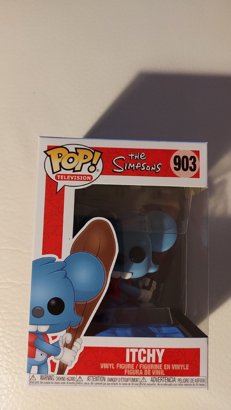 Funko Statuette: Funko Pop Simpsons Itchy! – Nuovo e nell'imballaggio originale da Luzern venduto da 71memory