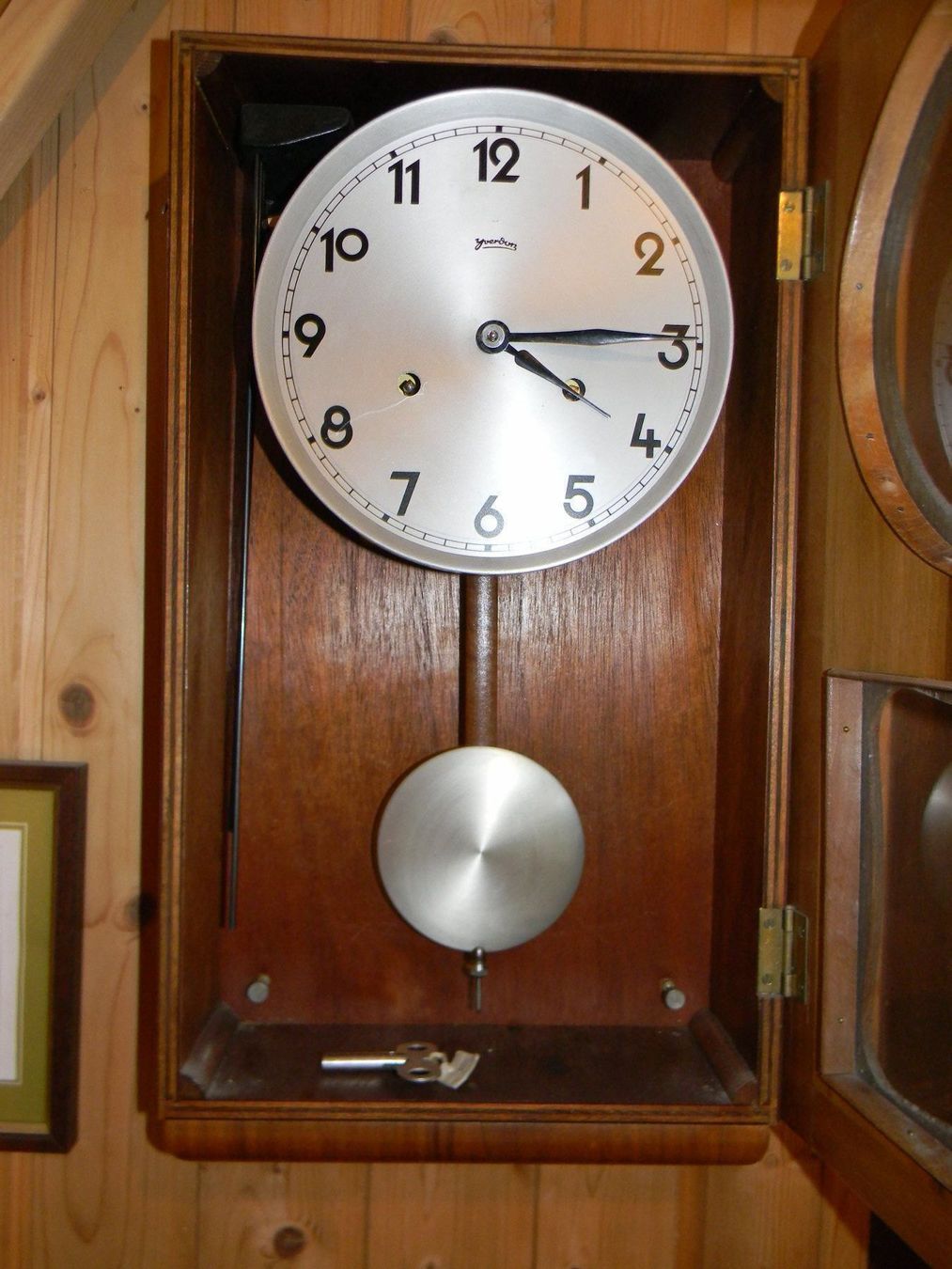 Stand- & Wanduhren: pendule-régulateur Yverdon, année 1950 – Gebraucht aus Bournens von monique048 1