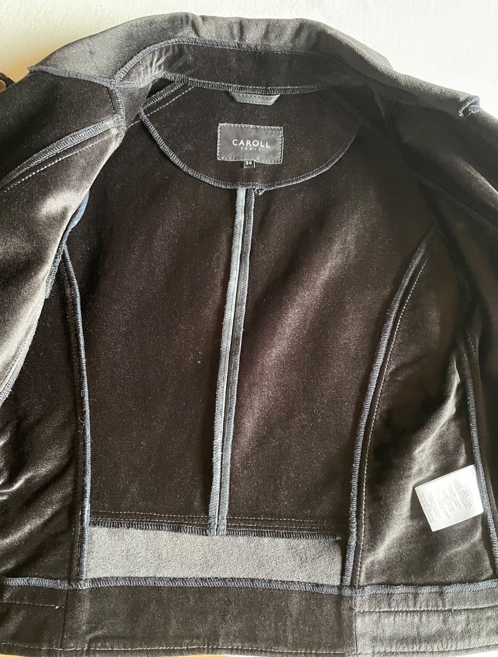 Caroll Jacken: Damen Lederjacke  CAROLL Paris – Neu (gemäss Beschreibung) aus Frenkendorf von Pinda4402 6