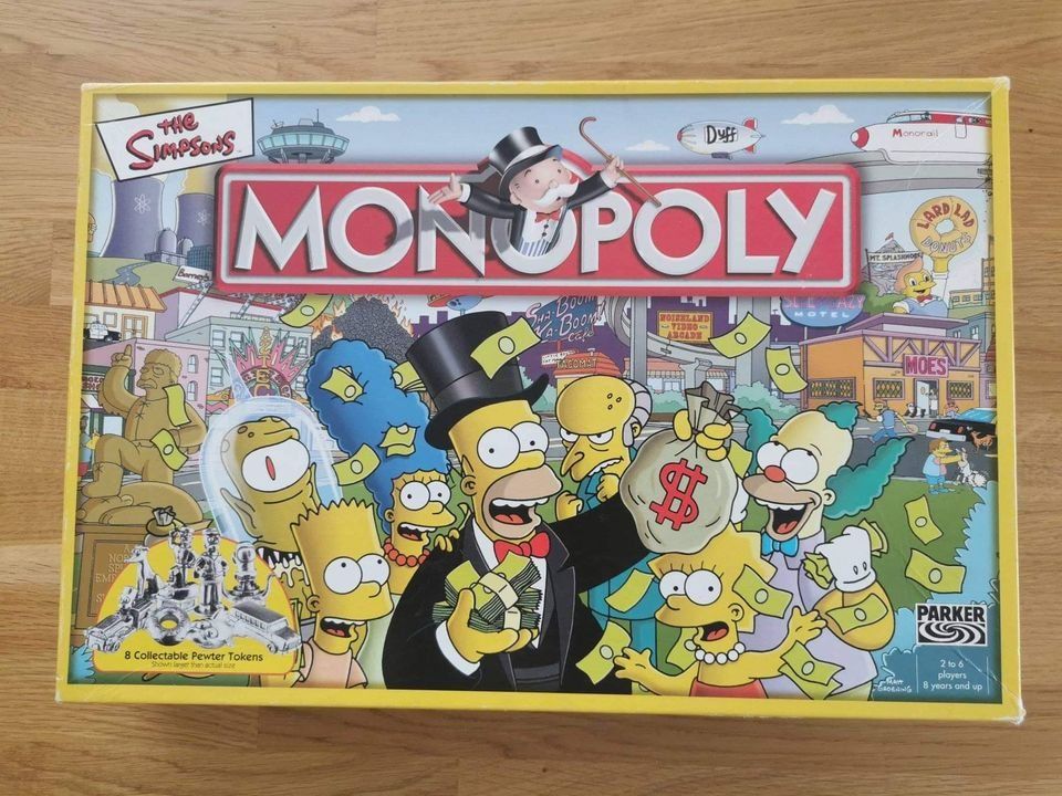 Monopoly The Simpsons - Edition 2003 - English Version (Gebraucht) in ...