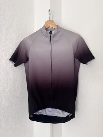 Assos cycling jersey size S gradient dark to light