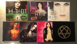 7 HIM CDs - Love Metal, Razorblade Romance etc. Top Zustand