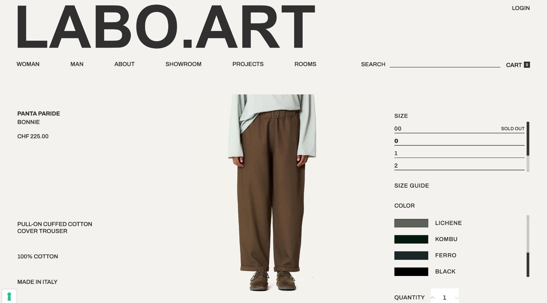 Pantaloni: LABO:ART  beige-braune Hose – Usato da Zürich venduto da missmodernage 8