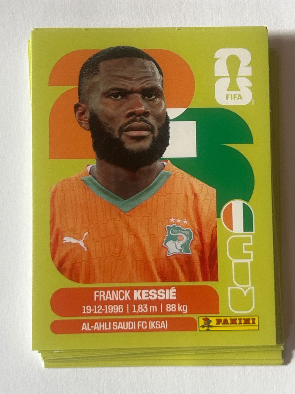 Panini Carte collezionabili: Panini WM 2026 Sticker - Kessie CIV 10 – Nuovo (secondo la descrizione) da Troistorrents venduto da sim_d75d