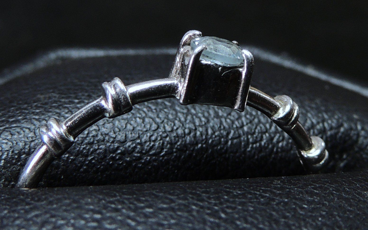 Anelli: Aquamarin Silber 925 Fingerring – Usato da Waldenburg venduto da schaller707 3