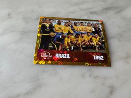 Panini Fifa Museum Brazil Weltmeister 1962 Sticker FWC 12