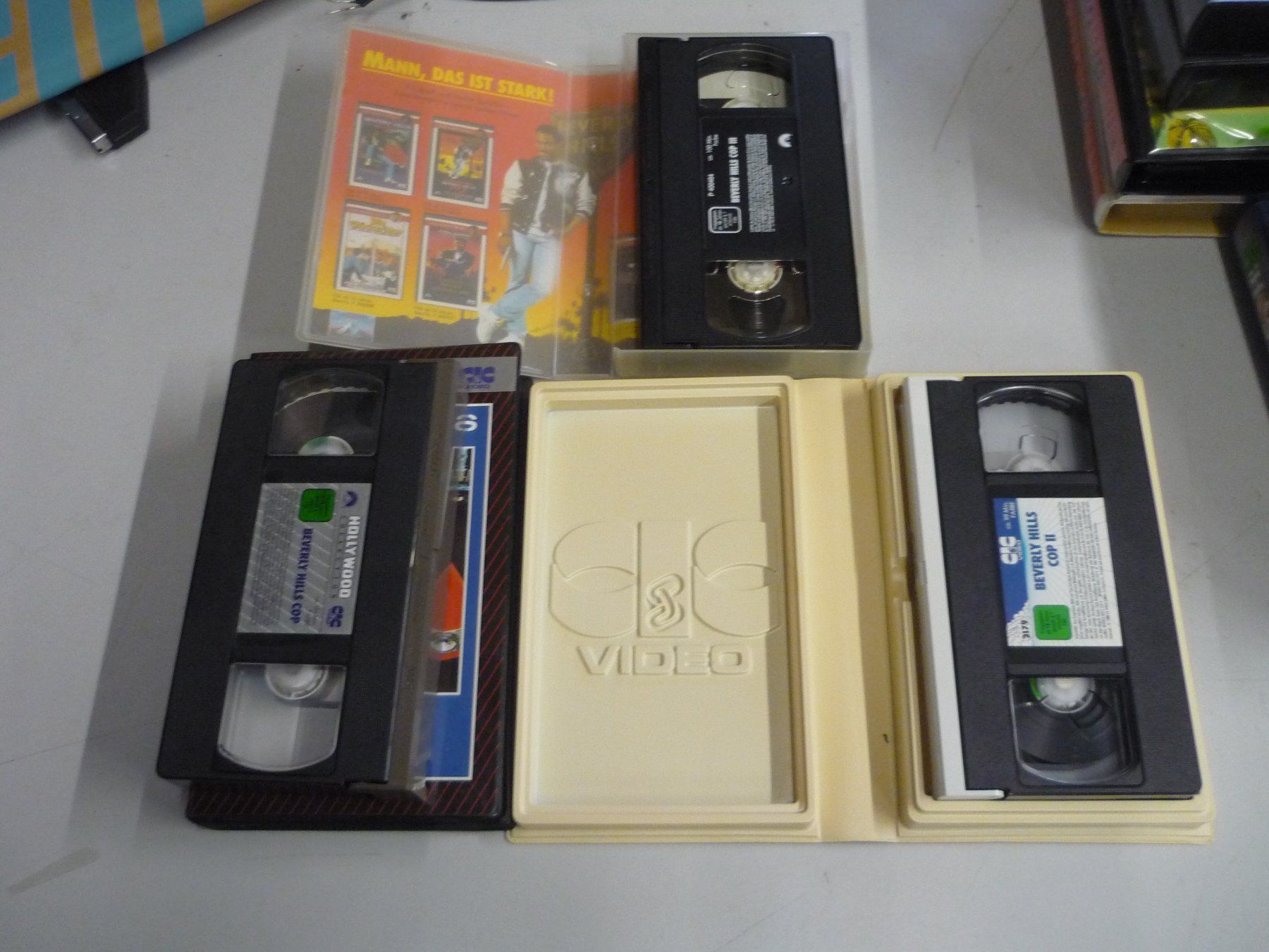 Alle VHS: 3x VHS Beverly Hills Cop 1 2 3 Teil Eddie Murphy - Rar – Gebraucht aus Beringen von Flatretriever 2