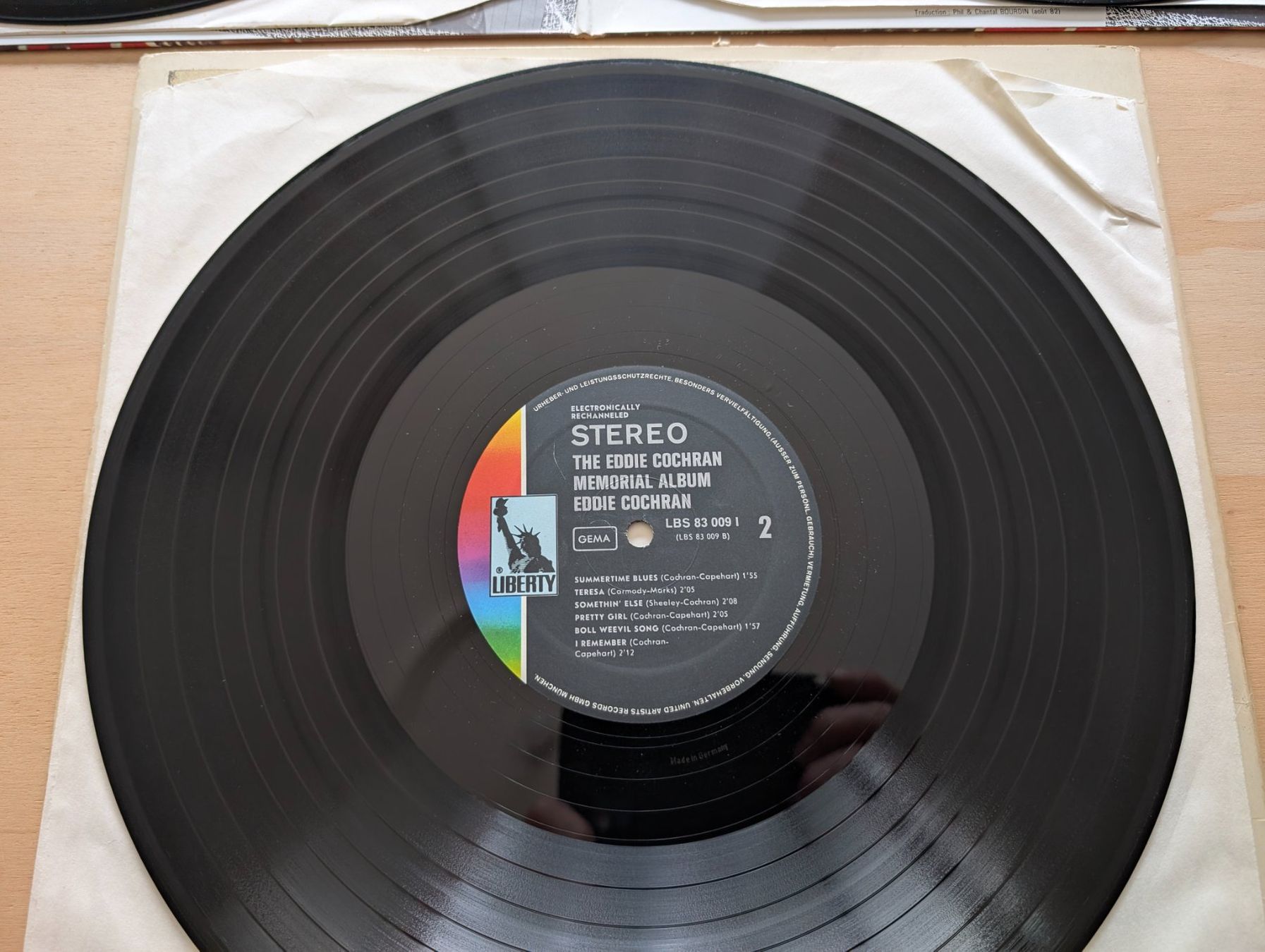 Schallplatten: 2 x Eddie Cochran – Gebraucht aus Ebikon von soundundvielfalt 8