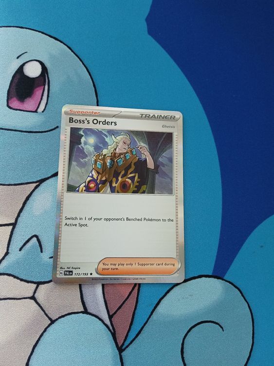 boss orders pokemon card Boss's Orders - SWSH251 Black Star Promo