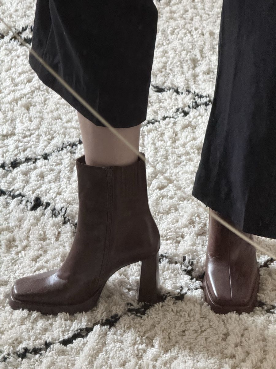 Scarpe da donna: Leather Ankle Boots, Brown, Block Heel, Size 40 – Nuovo e nell'imballaggio originale da Bern venduto da louise.freiburghaus 3