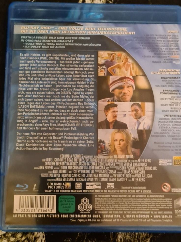 Tutti i DVDs: Hancock – Nuovo (secondo la descrizione) da Oberkirch LU venduto da ThE_CoLLecTor666 1