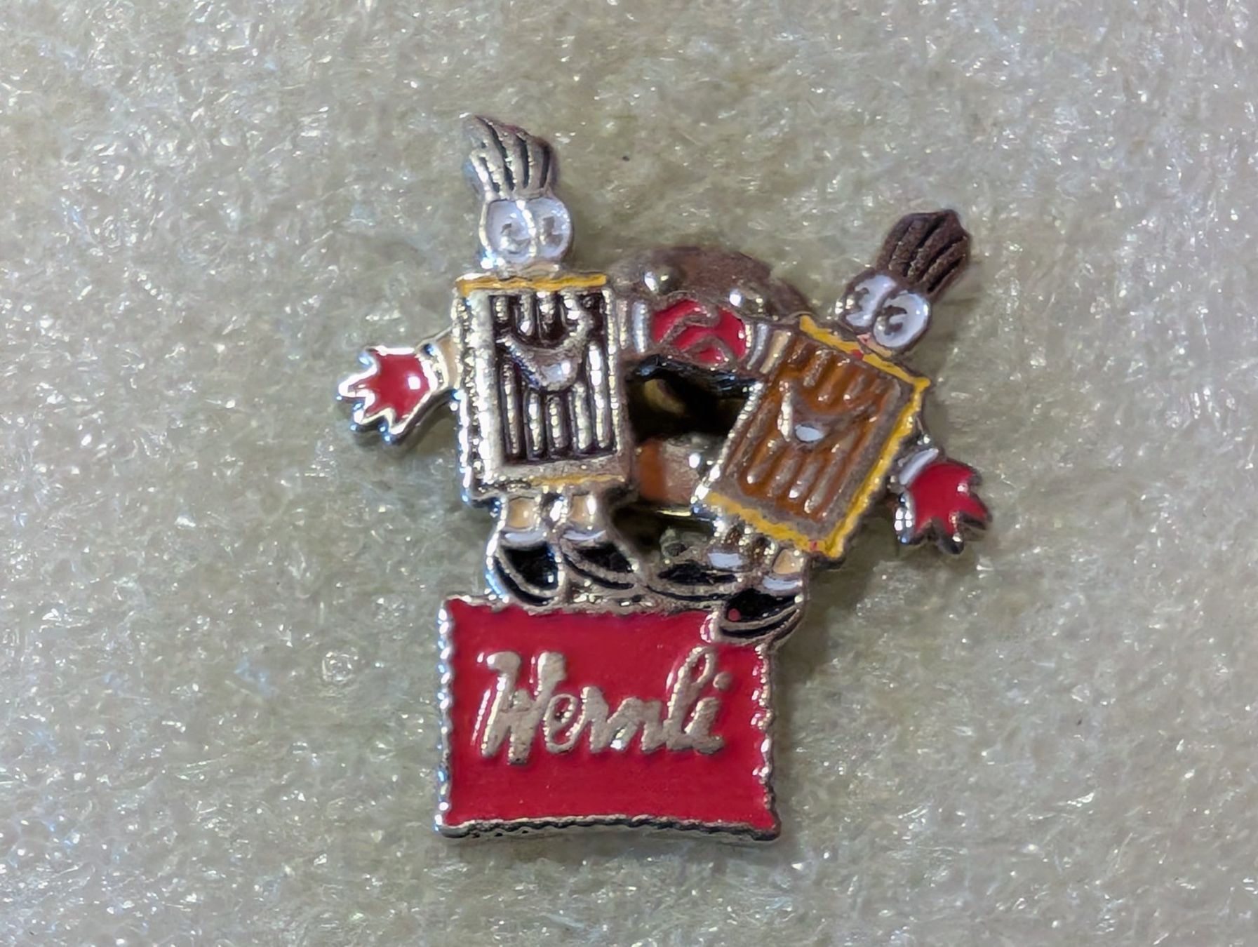 Placchette & Badge: Ansteckpin 181: Wernli – Usato da Oppligen venduto da Pin-Fall-Shop