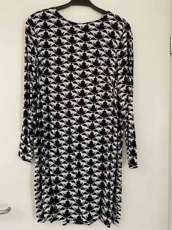 H&M Kleid, Grösse 36, Schwarz/Weiss Muster, Top Zustand!