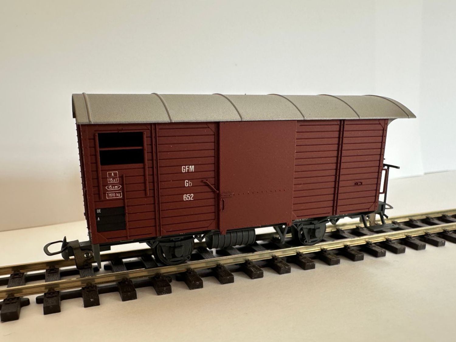 Bemo Modellini di ferrovie: Bemo - GFM Gb 652 - Gedeckter Güterwagen – Nuovo e nell'imballaggio originale da Domat/Ems venduto da mmx4001 1