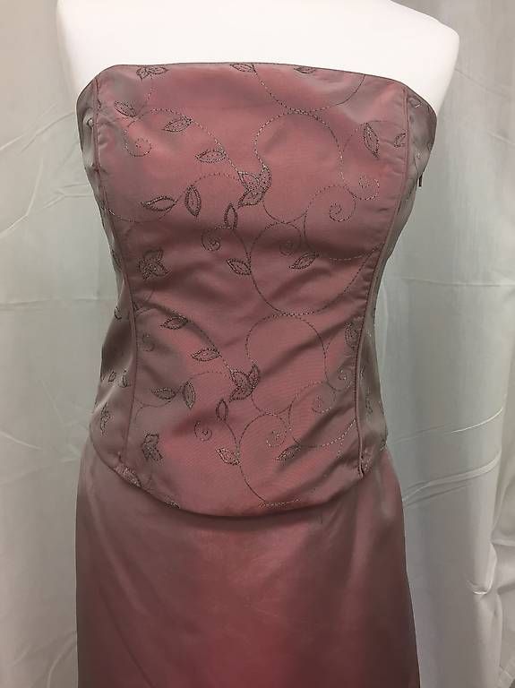 Vestiti: Abendkleid, Lang, altrosa, mit Solla, Gr. 38 – Usato da Lyss venduto da stubenwagen
