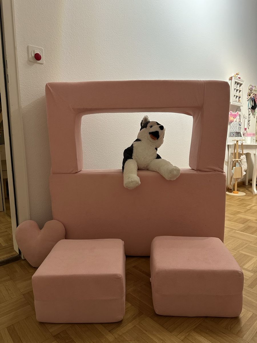 Divani: Kindersofa rosa – Usato da Basel venduto da rae_cd5r 1