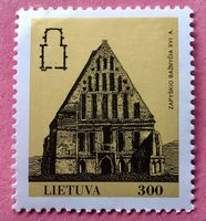 Briefmarken aus Lettland 1993 Zapyskis Kirche