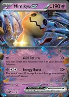 Mimikyu ex - Pokémon TCG - SVP 004 | EN