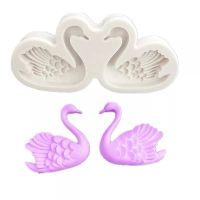 Silikonform 3D - Modell Schwan