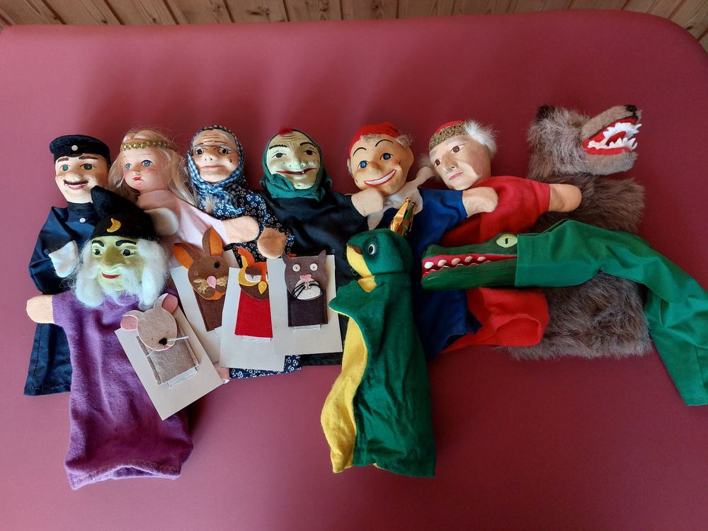Kasperli Figuren Set (10 Stück) | Kaufen auf Ricardo