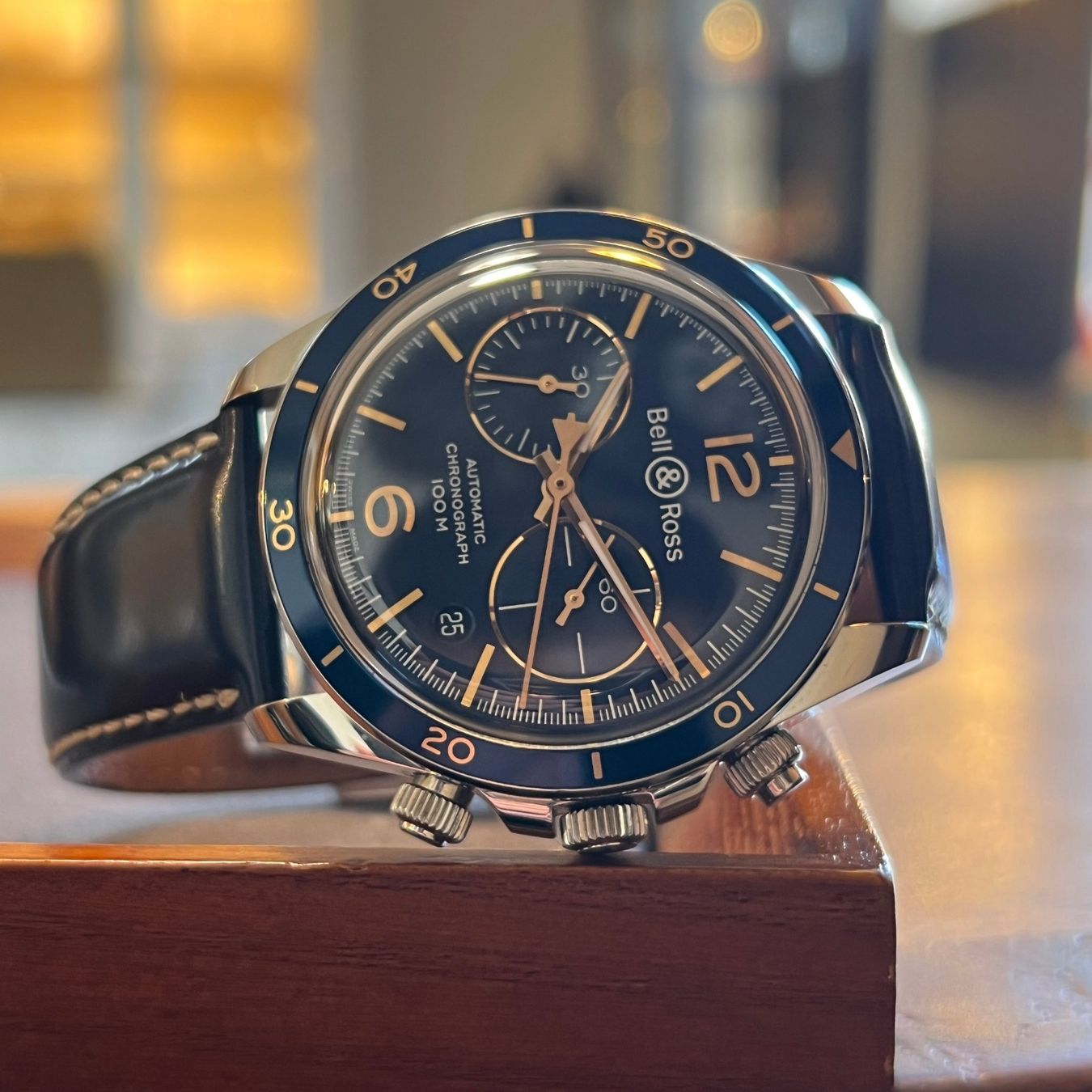 Bell & Ross Orologi: Bell & Ross Aeronavale Chrono Automatic BRV2-94 – Usato da Carouge GE venduto da Watchaser 3