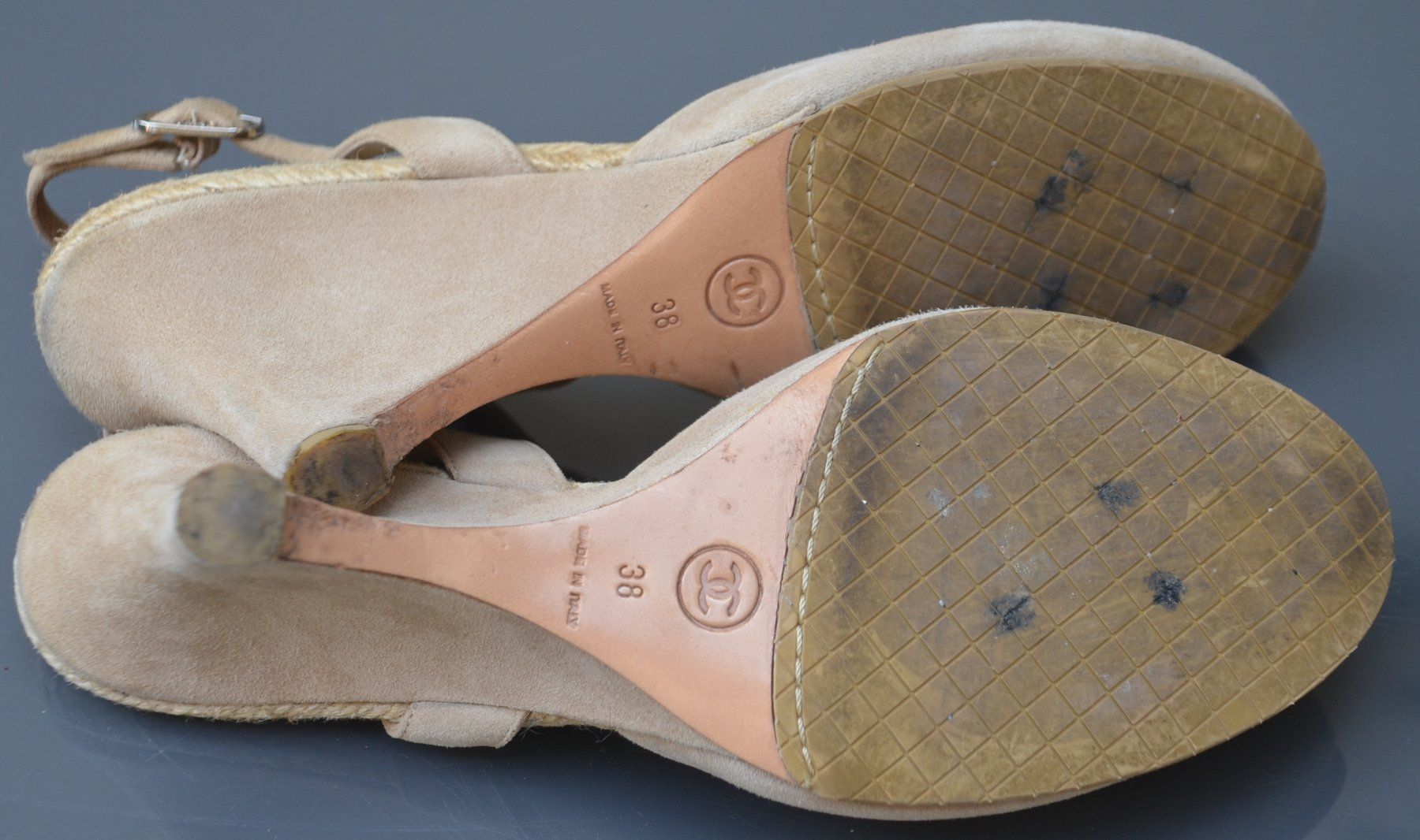 Chanel Damenschuhe: Sandalen Chanel sandales .38 – Gebraucht aus Collonges von Auganien 7
