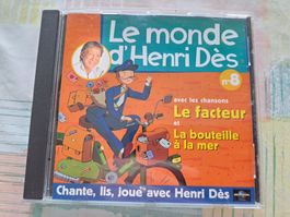 Cd le monde d'Henri Dès - Le facteur / La bouteille à la mer